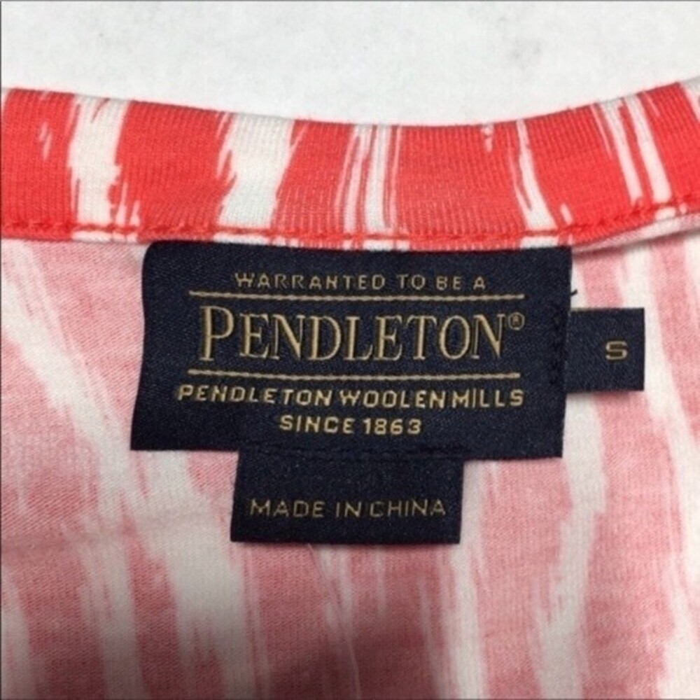 Pendleton Breezeway Zebra Print Faux Wrap Long Sl… - image 7
